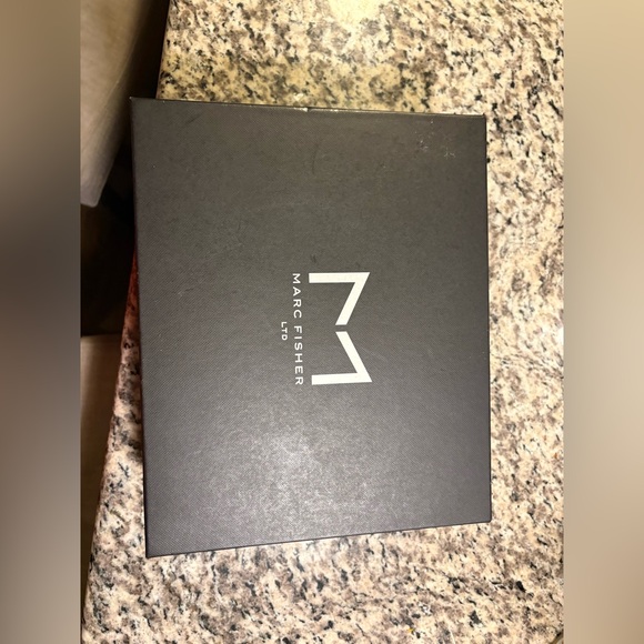 MARC FISHER DENNIE STRAPPY LEATHER DRESS SANDAL - Picture 6 of 8